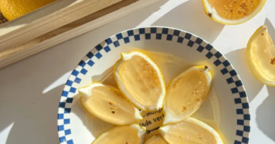 Oolong lemon jello wedges - likebyregina