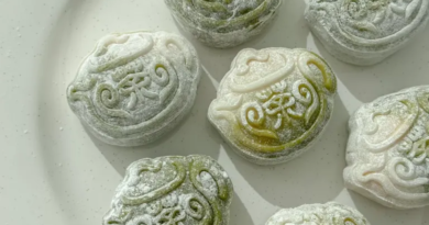 Genmaicha Lava Kinako Snow Skin Mooncakes - likebyregina