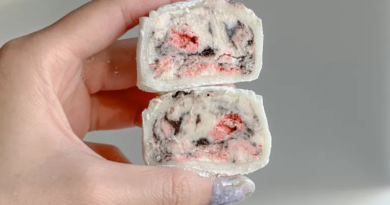 No-Bake Black & Pink Oreo Cream Cheese Snow Skin Mooncakes - likebyregina