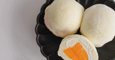 mango cream mochi - likebyregina