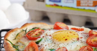 Cheesy Bacon Breakfast Pizza - likebyregina