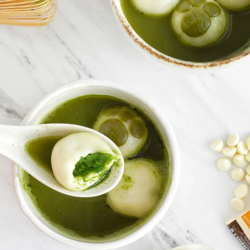 Tang Yuan with Matcha Lava Filling - likebyregina