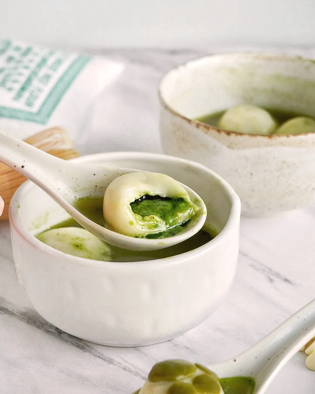 Tang Yuan with Matcha Lava Filling