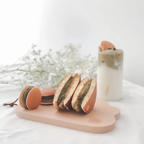 Hojicha-Chestnut Dorayaki - likebyregina