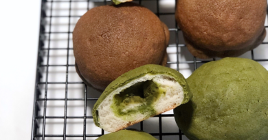 Mini Coffee & Matcha Roti Buns (Kopi Roti) - likebyregina