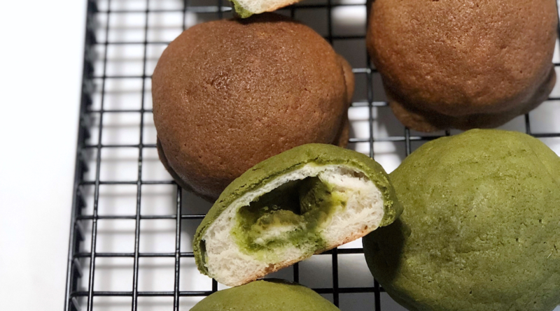 Mini Coffee & Matcha Roti Buns (Kopi Roti) - likebyregina