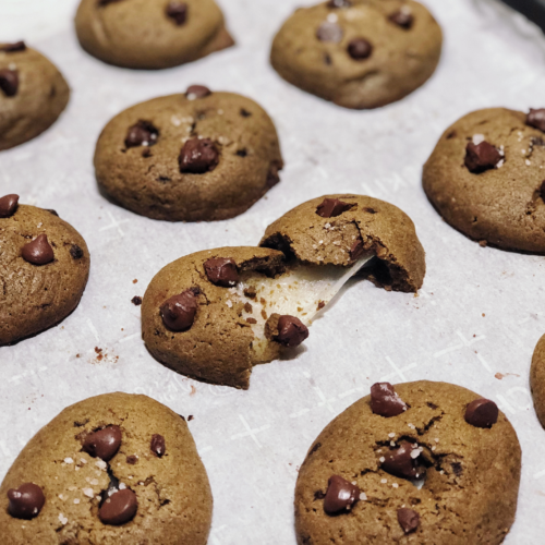 Hojicha mochi cookies - likebyregina