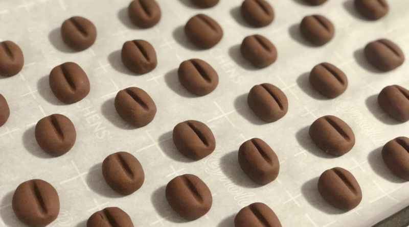 Easy Coffee Bean Cookies without Baking Soda - likebyregina