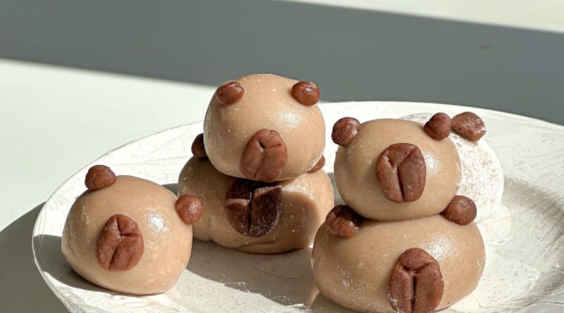 Mould-free capybara snow skin mooncakes - likebyregina