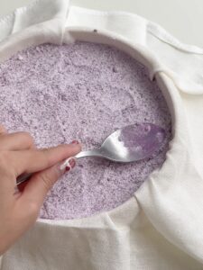 Baekseolgi Purple Yam Steamed Rice Cake - likebyregina