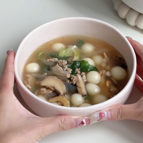 Savory tang yuan - likebyregina